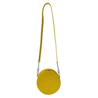 Bolsa Redonda Casual Amarela - Acessorio de Moda - Estilo