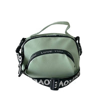 Bolsa Tiracolo com Três Divisões Verde - Acessorio