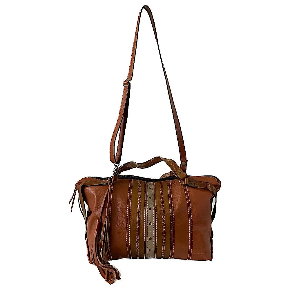 Bolsa Tote Couro Caramelo - Acessorio de Moda - Estilo