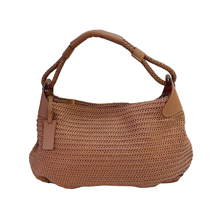 Bolsa Tote Tela Couro Caramelo - Acessorio de Moda - Estilo