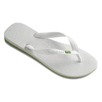 Havaianas Brasil Branca - Acessorio de Moda - Estilo Couro