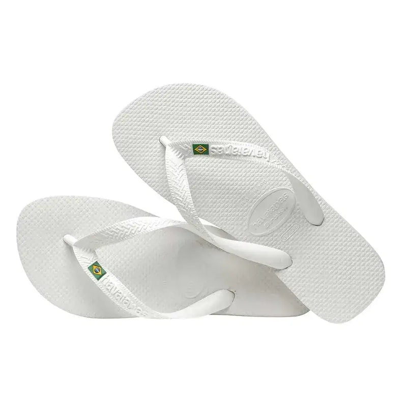 Havaianas Brasil Branca - Acessorio de Moda - Estilo Couro