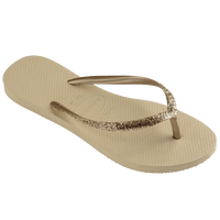 Havaianas Slim Glitter Areia - Acessorio De Moda - Estilo