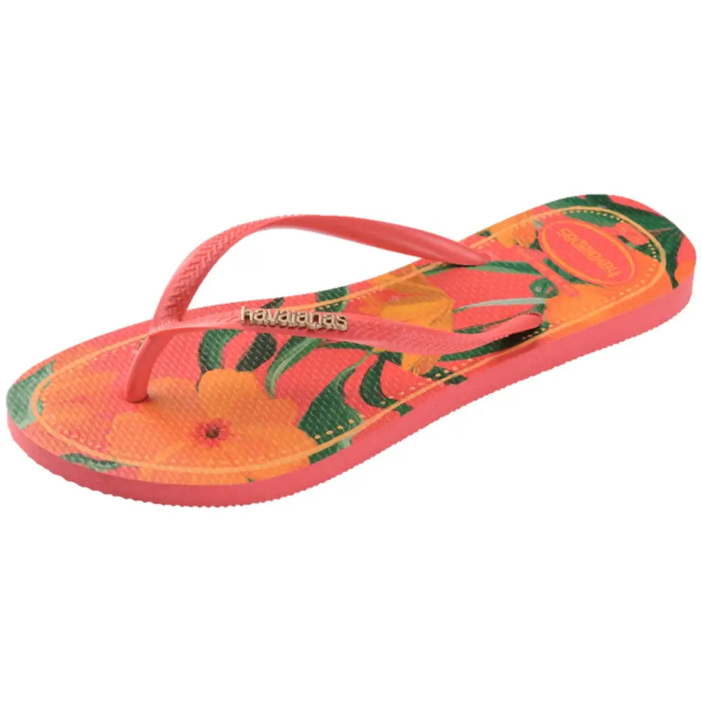 Havaianas Slim Tropical Coral - Acessorio de Moda - Estilo