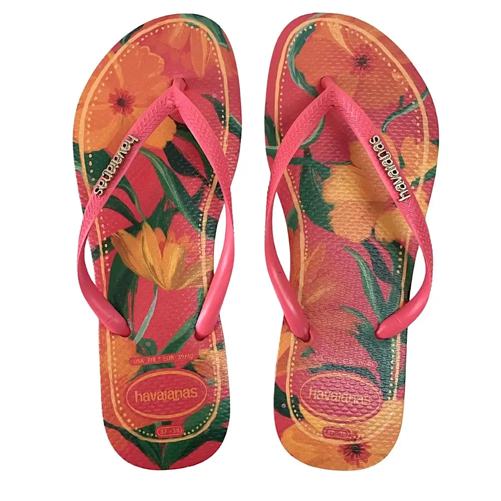 Havaianas Slim Tropical Coral - Acessorio de Moda - Estilo