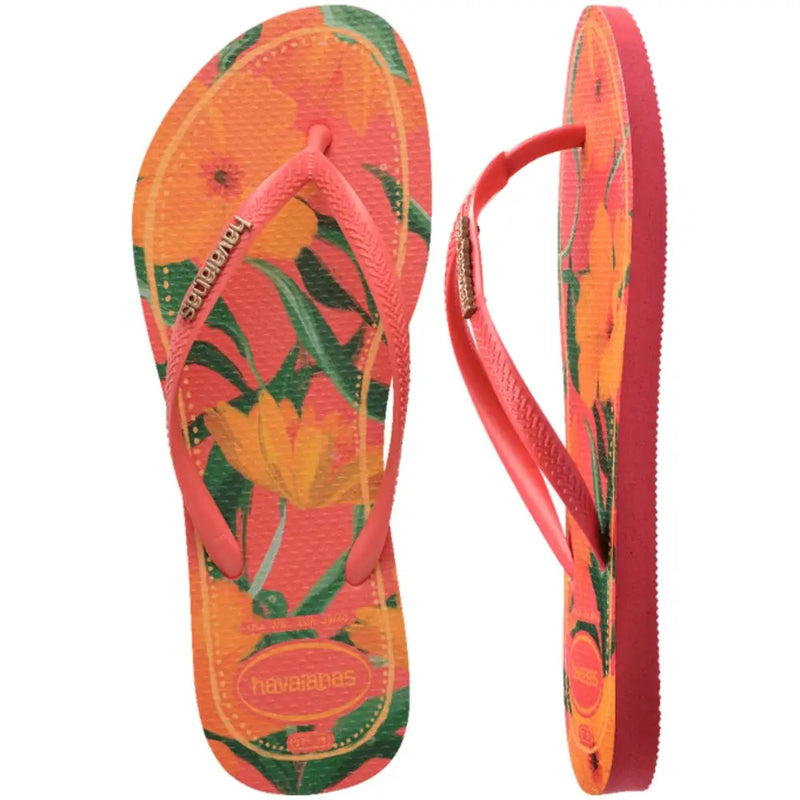 Havaianas Slim Tropical Coral - Acessorio de Moda - Estilo